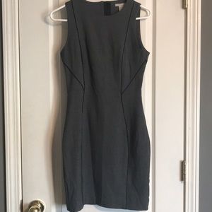 Hennes Mauritz Grey Shift Dress Sz 6